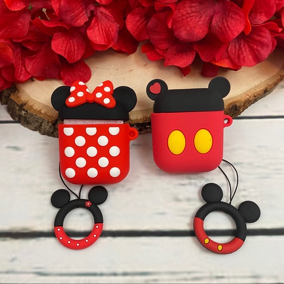 AirPod 1/2 Pro Mickey & Minnie Mouse Charging Case - Picture 6 of 16